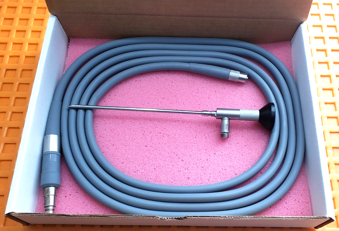 Stryker 7-377-72 Small Joint Arthroscope 4mm x 70° x150cm With Fiberoptic Cable