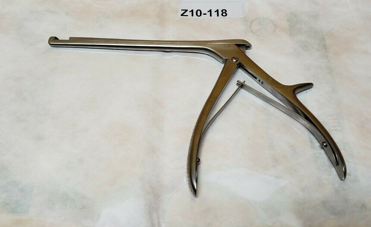 Weck Surgical Love Kerrison Rongeurs 45deg Side Cut 7" 4mm REF: 388450