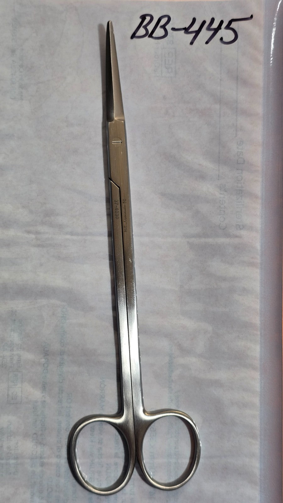 Symmetry Surgical Potts Smith Scissors 7.5" Curved REF: 37-4030