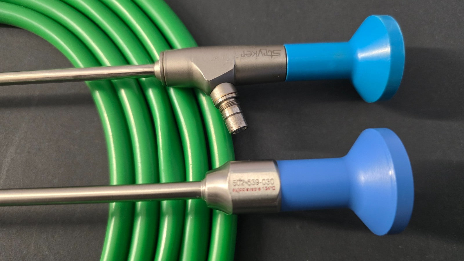 Stryker 502-539-030 Scope 5mm x 30° with Fiber Optic Cable 233050400 Green