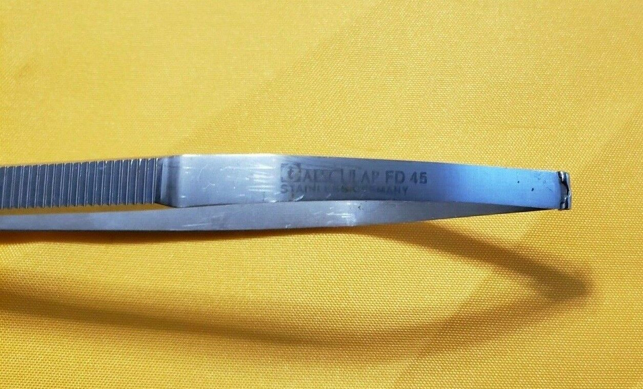 Aesculap FD45 Jacobson Micro Needle Holder 7.25" Smooth Jaw without Lock