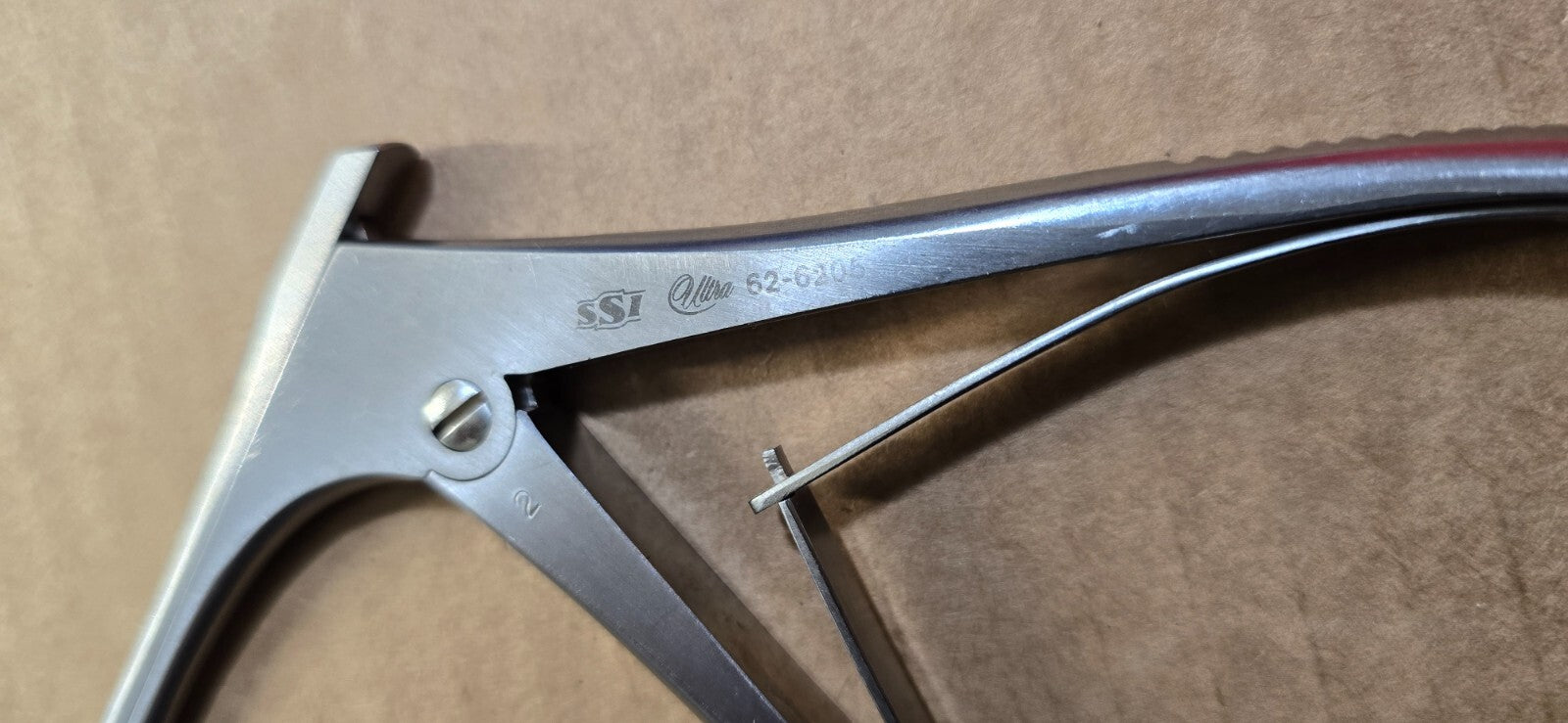 SSI 62-6205 Surgical ENT Kerrison Rongeurs 2mm x 90 Degree 4" Length