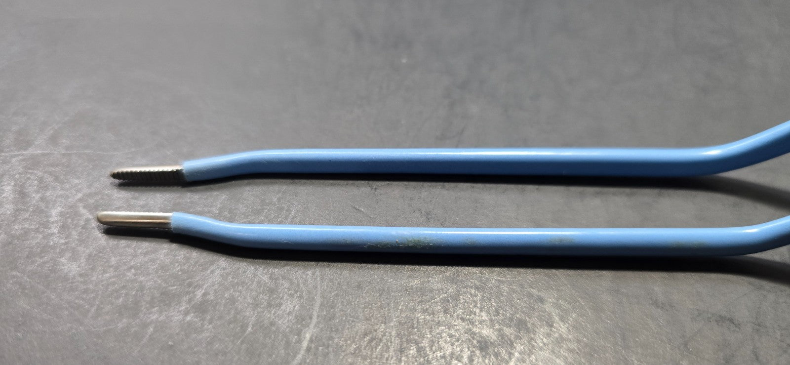Symmetry Surgical Olsen Bayonet Bipolar Forceps 8" with Cable (Reusable)