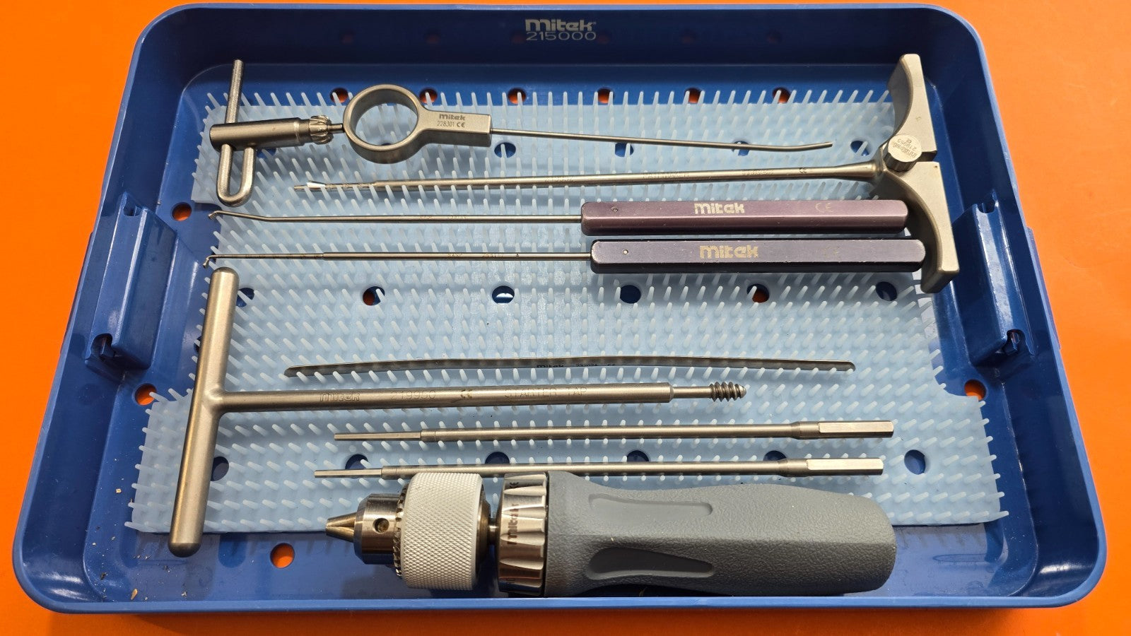 Arthroscopic Shoulder Instruments Set 10 Instruments with tray