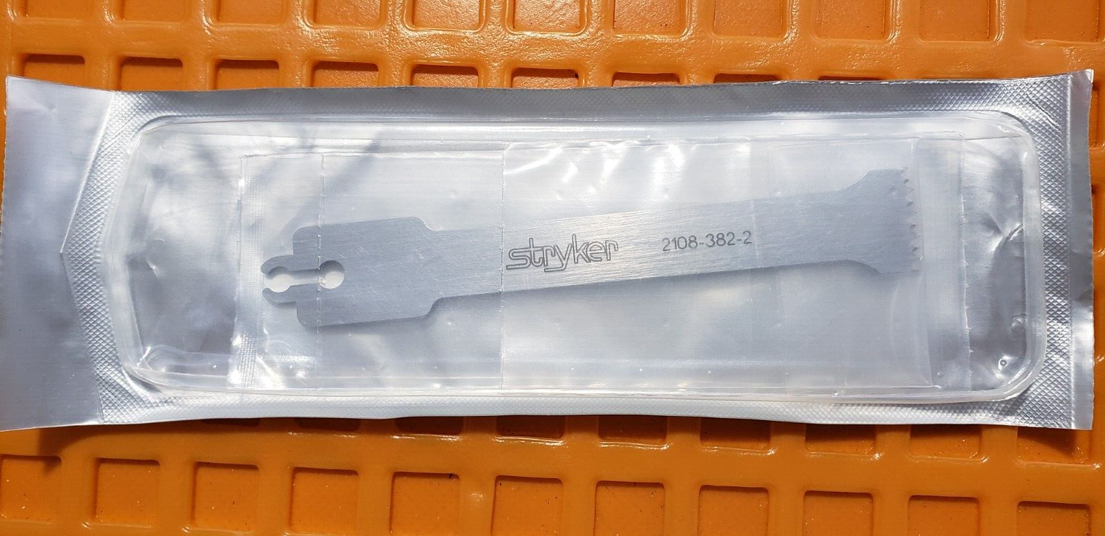 Stryker Surgical Orthopedic Heavy Duty Sagittal Blade Flared Ground.