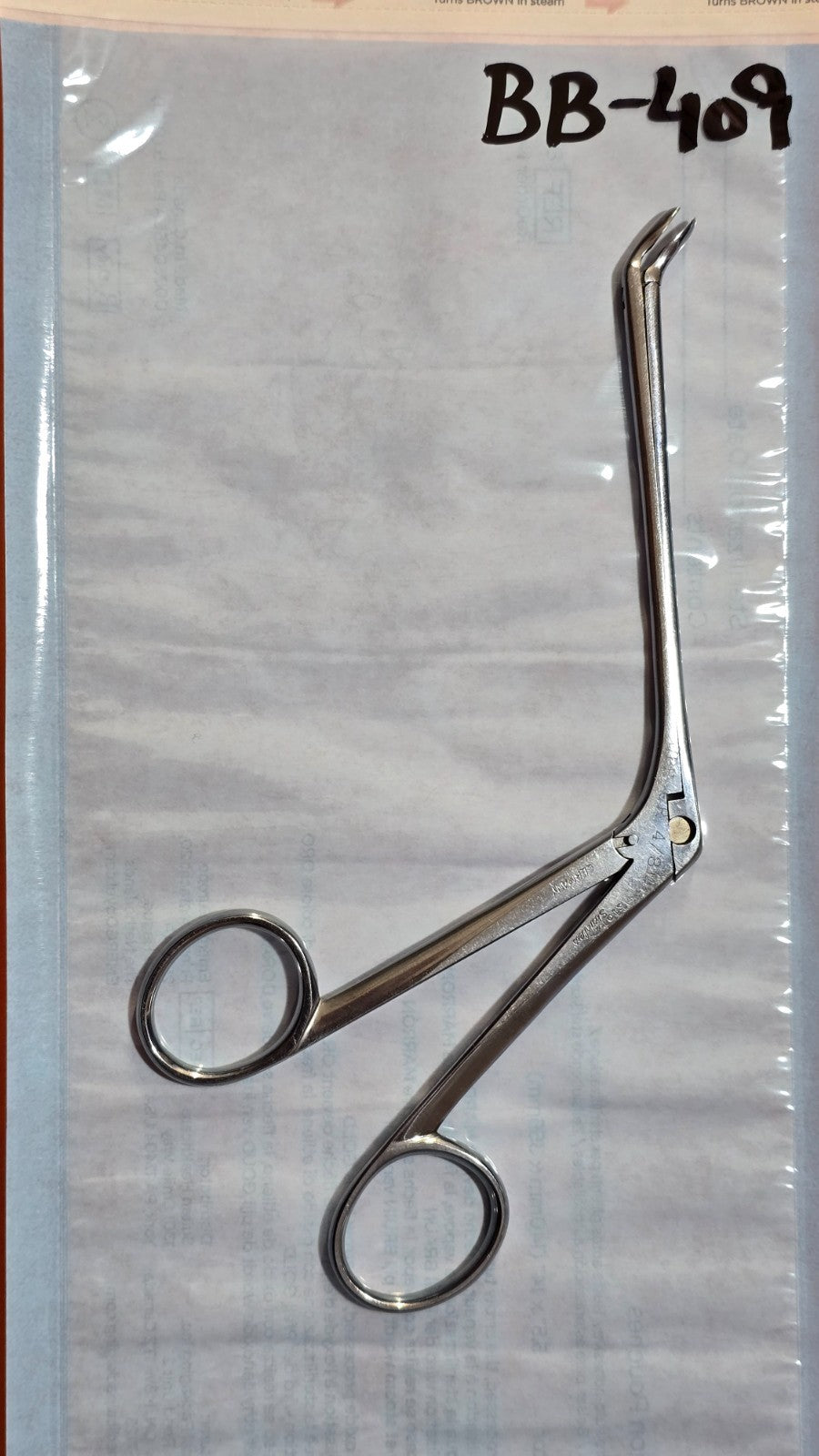 Karl Storz Surgical Peapod Forceps 5.5" shaft up Angled 45*