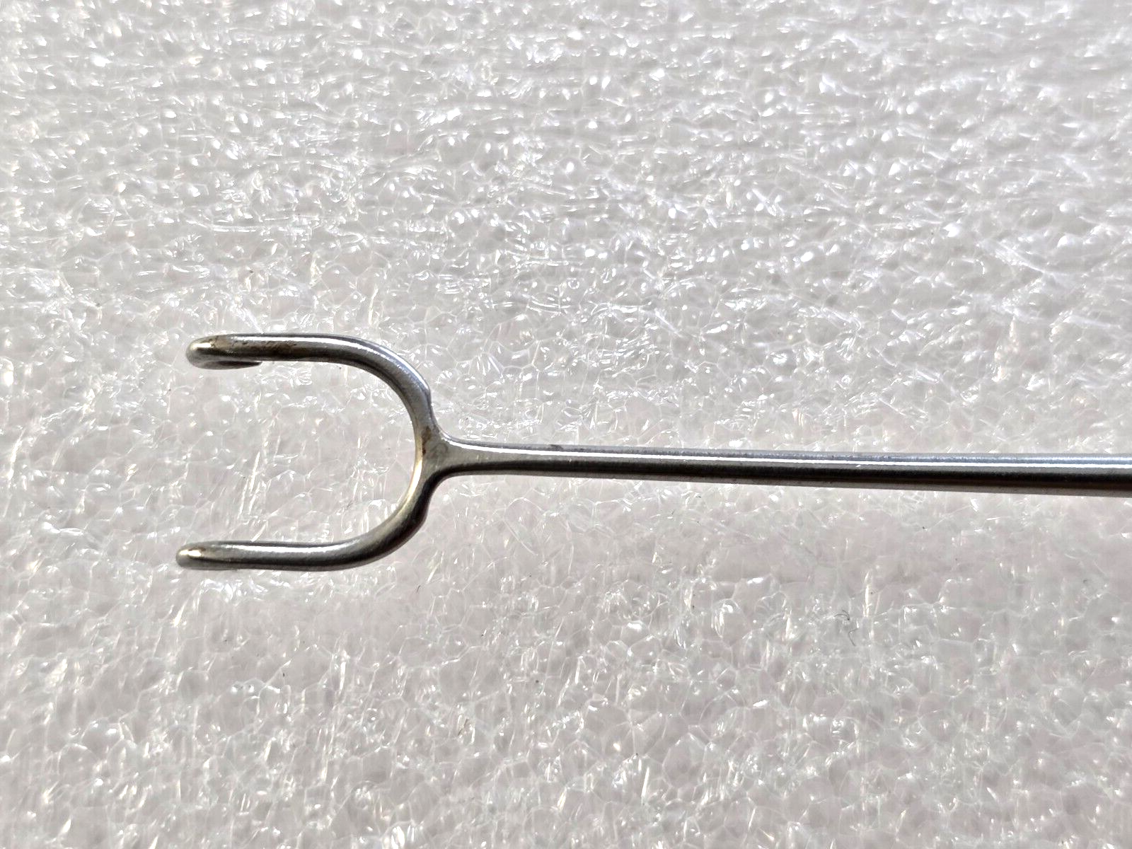 Jarit 410-154 Surgical Joseph Skin Hook 6.25" Double Prong 10mm Wide.