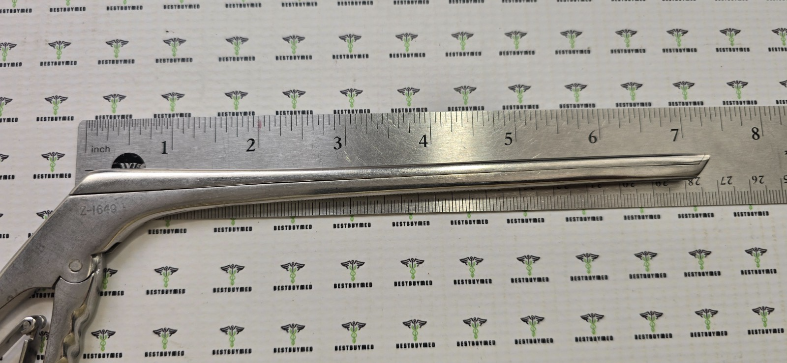 Zimmer Surgical Orthopedic Kerrison Rongeurs 4mm Up 40 Degree 7.5" Shaft