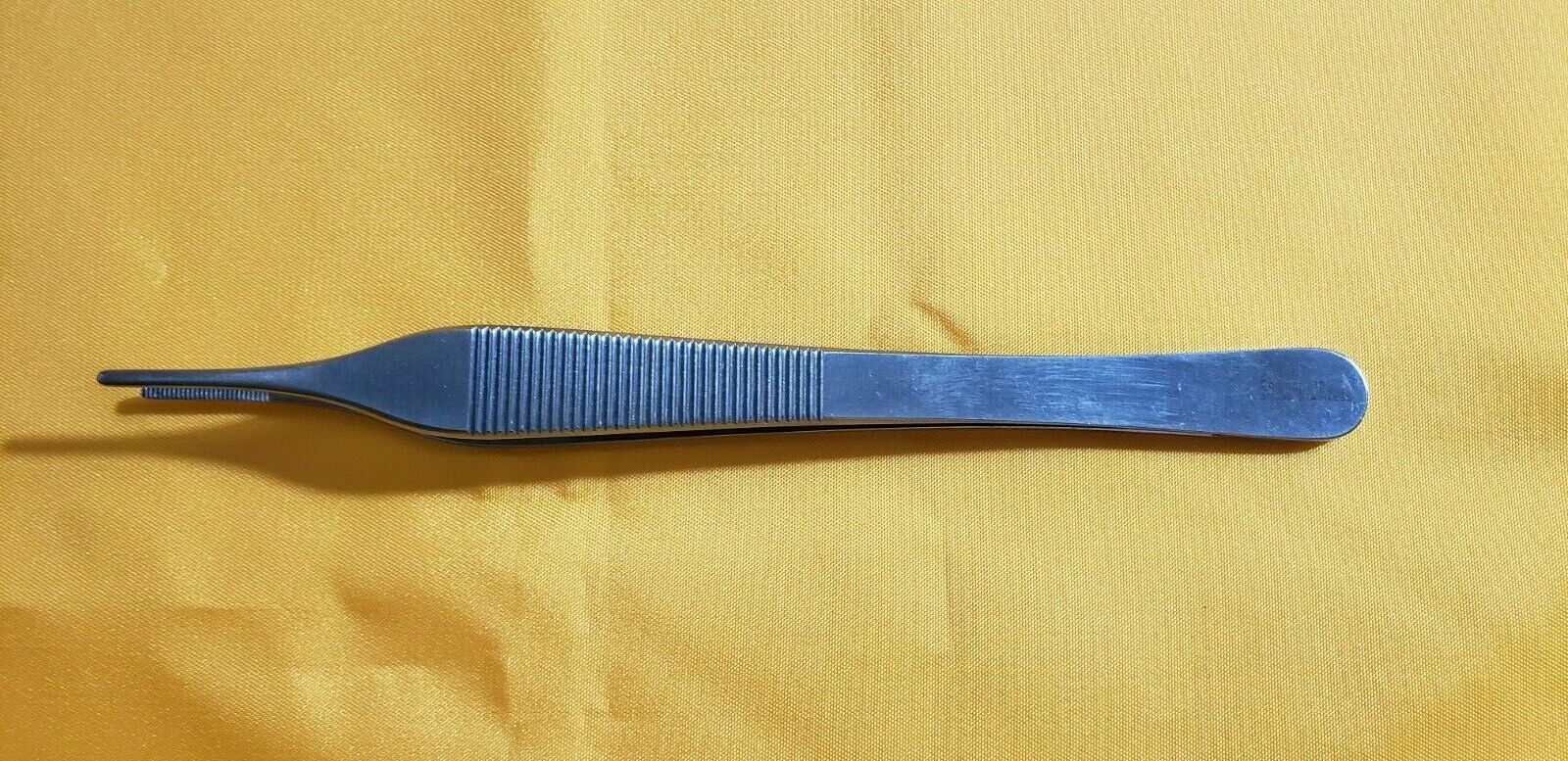 Codman 30-1190 Surgical ADSON Dressing Forceps 7" Serrated