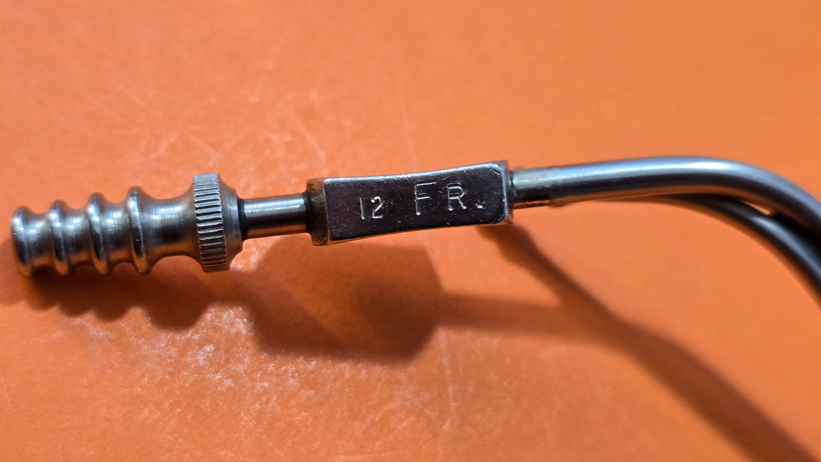 V. Mueller Surgical Frazier Suction Tube 12Fr Angled