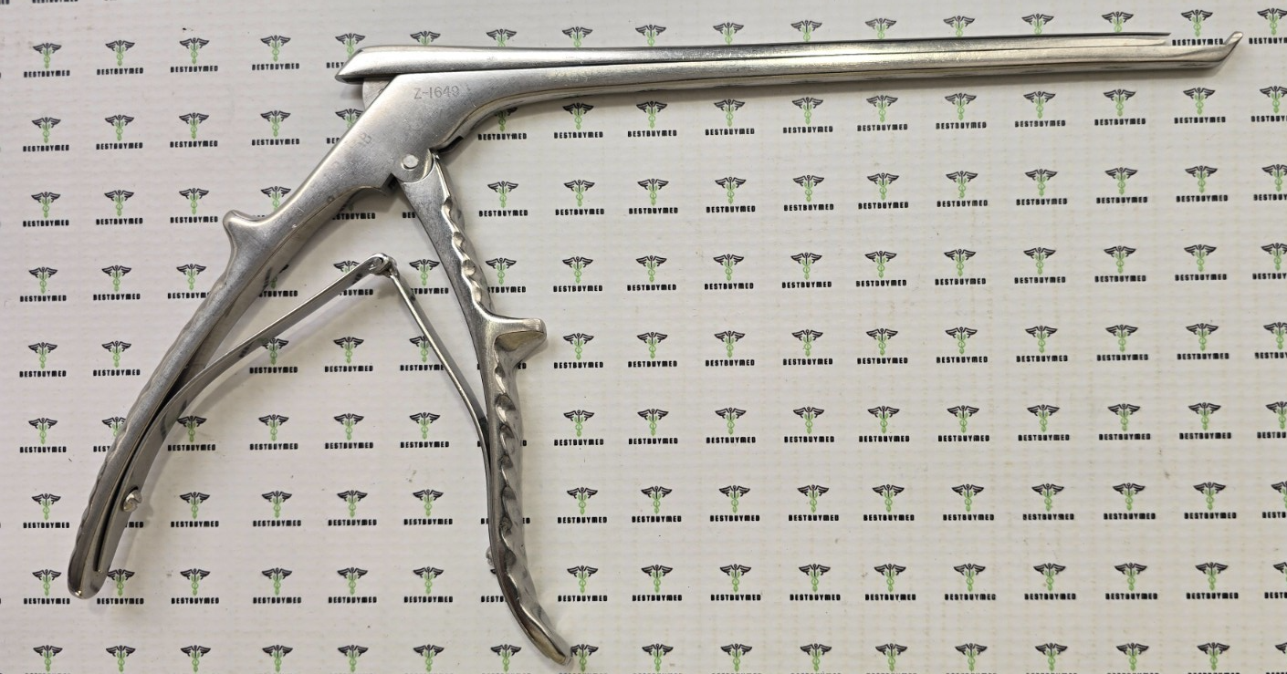 Zimmer Surgical Orthopedic Kerrison Rongeurs 4mm Up 40 Degree 7.5" Shaft