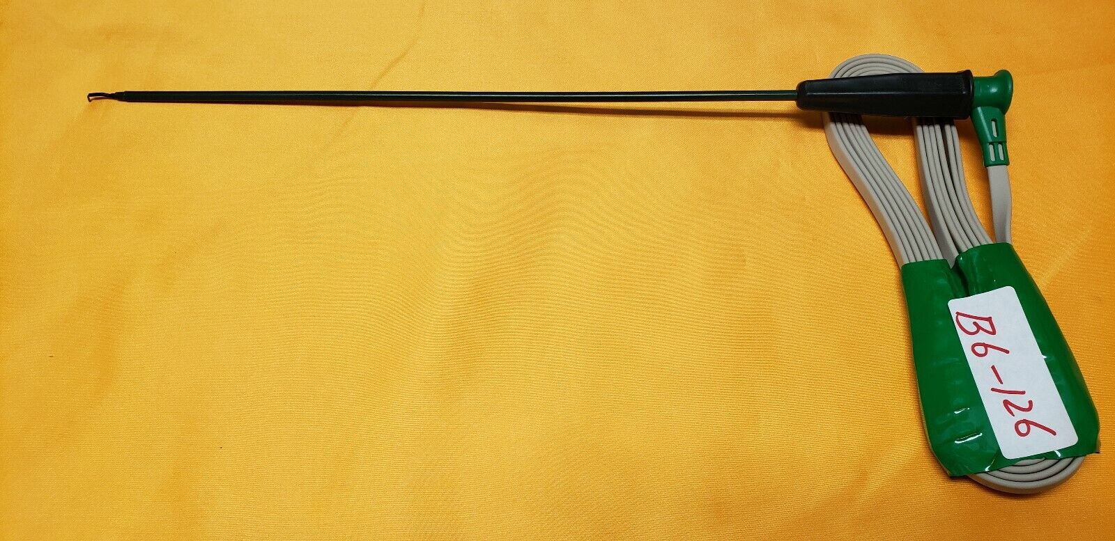 Encision Surgical Laparoscopic 35cm AEM Reusable L-Hook Electrode with Cable