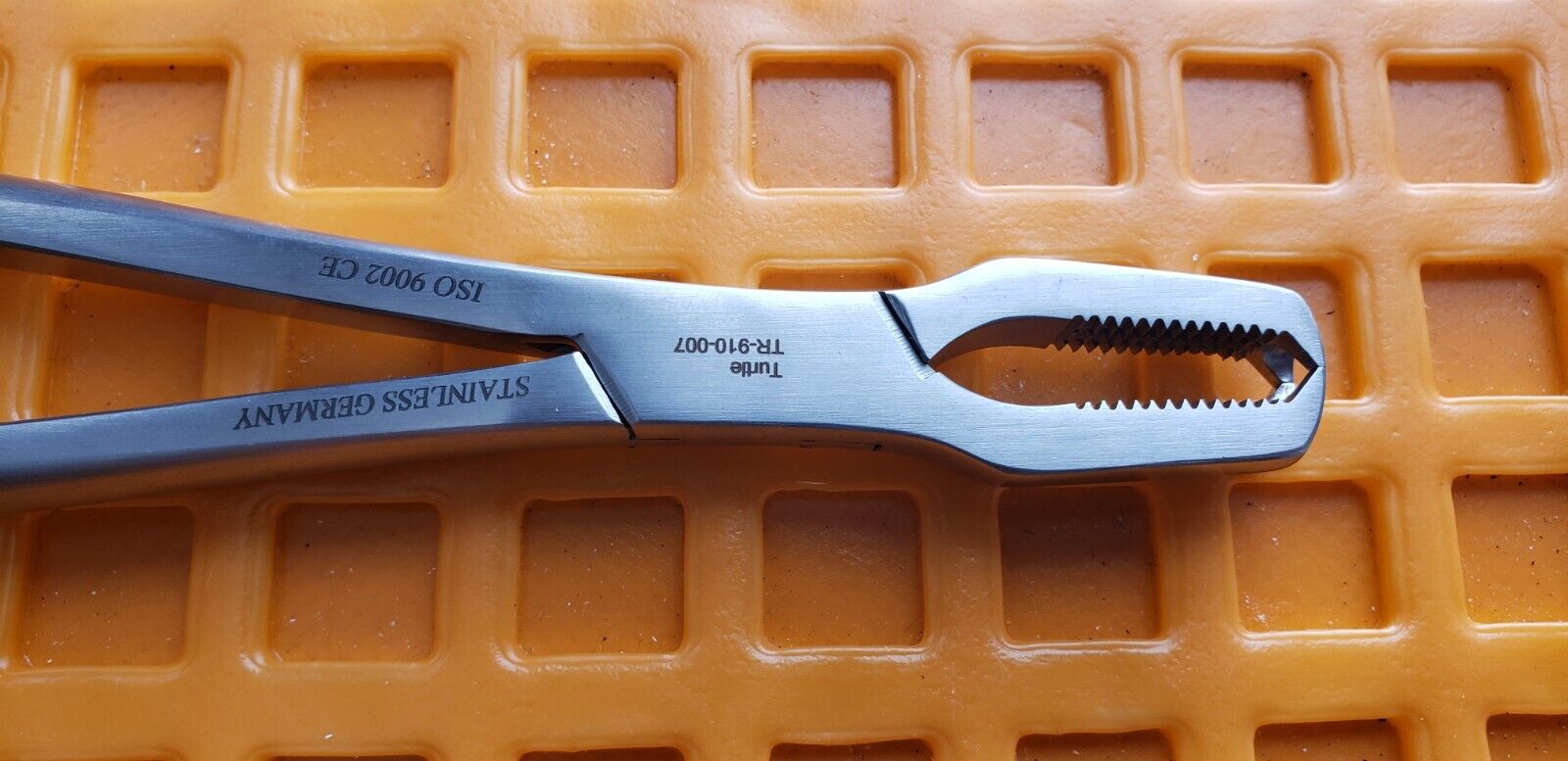 Turtle Surgical Orthopedic KERN Bone Holding Forceps 7.5" W- Ratchet