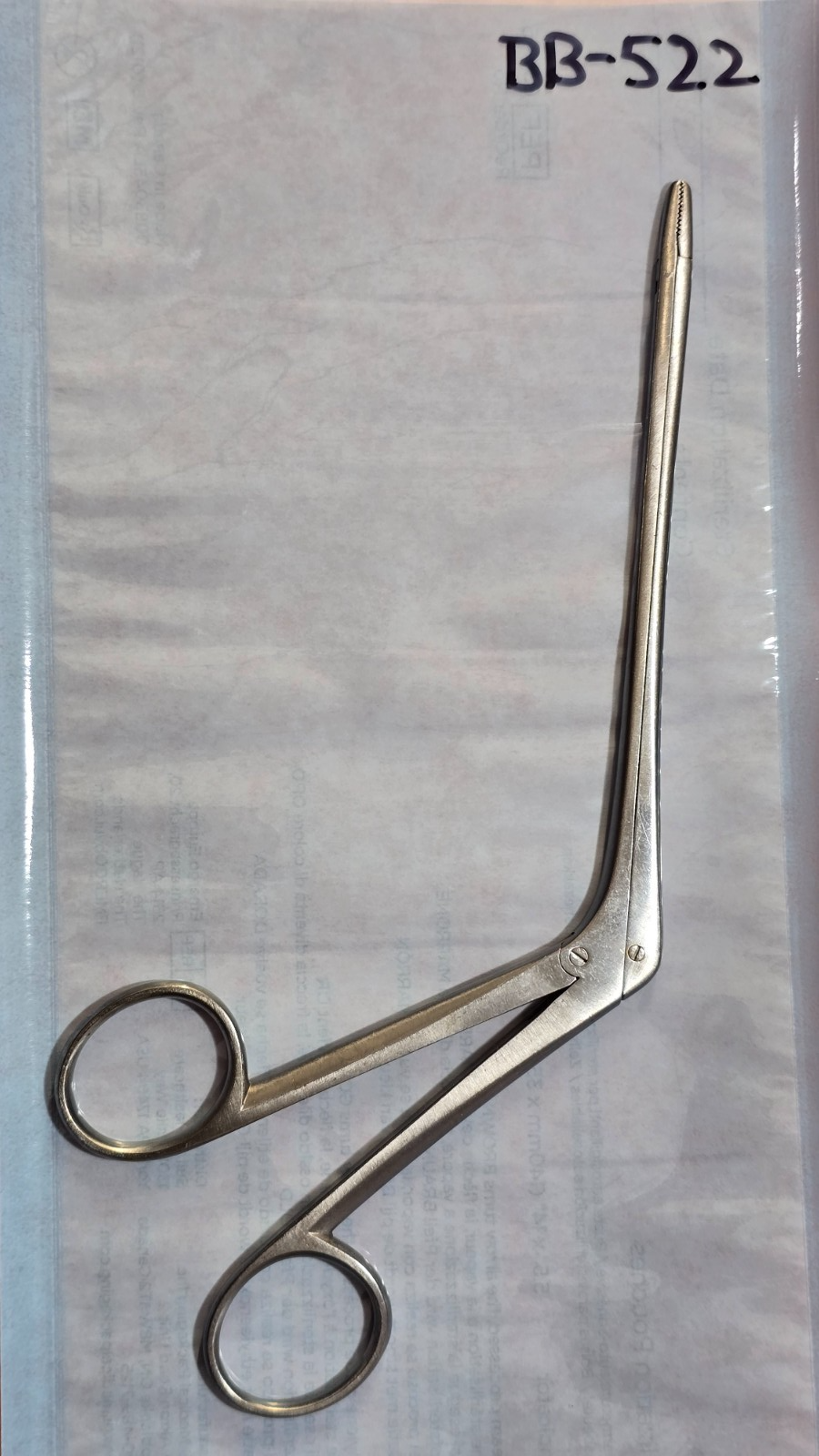 TIEMANN Surgical orthopedic Cloward Rongeurs 5.25" Serrated Jaw 5x 10