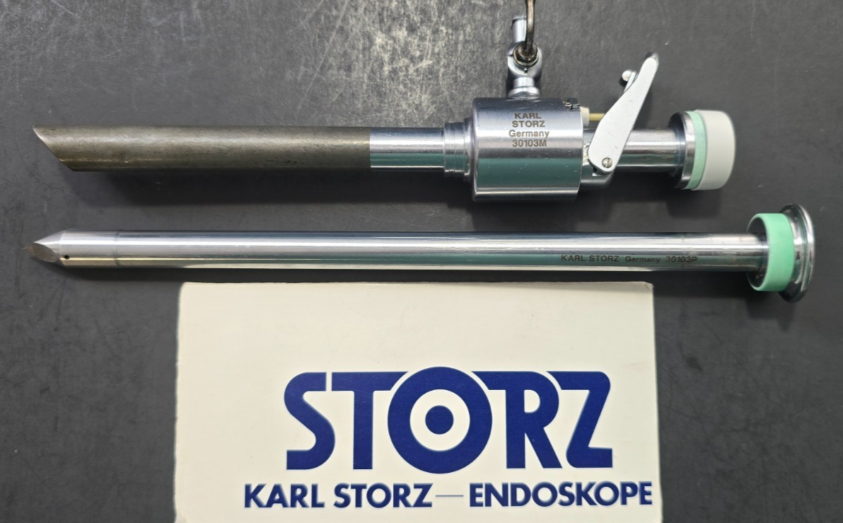 Karl Storz 30103 M Endoscopy Cannula 11mm with Pyramid Tip Obturator