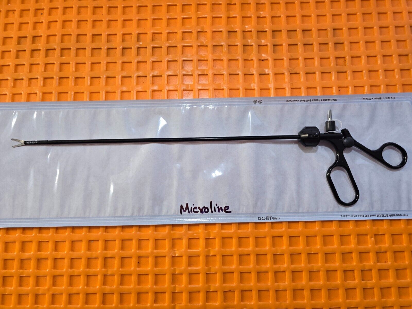 Microline Surgical Monopolar Metzenbaum Scissor 5mm x 36cm Curved Blades
