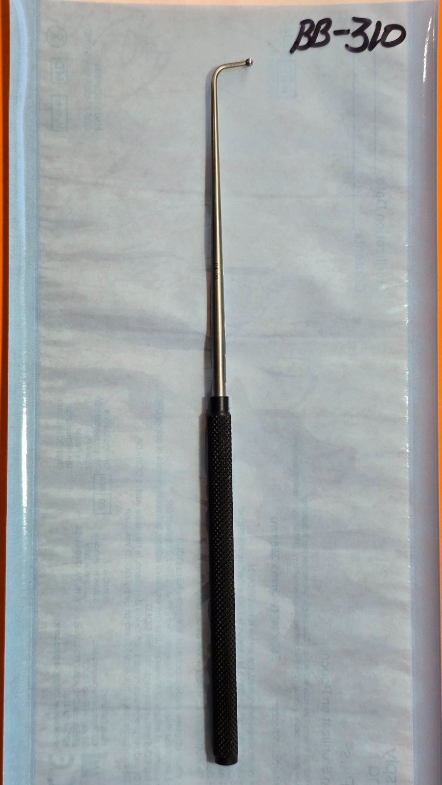 Life Instrument Orthopedic Neuro probe Ball end 10.5" Angle 10mm