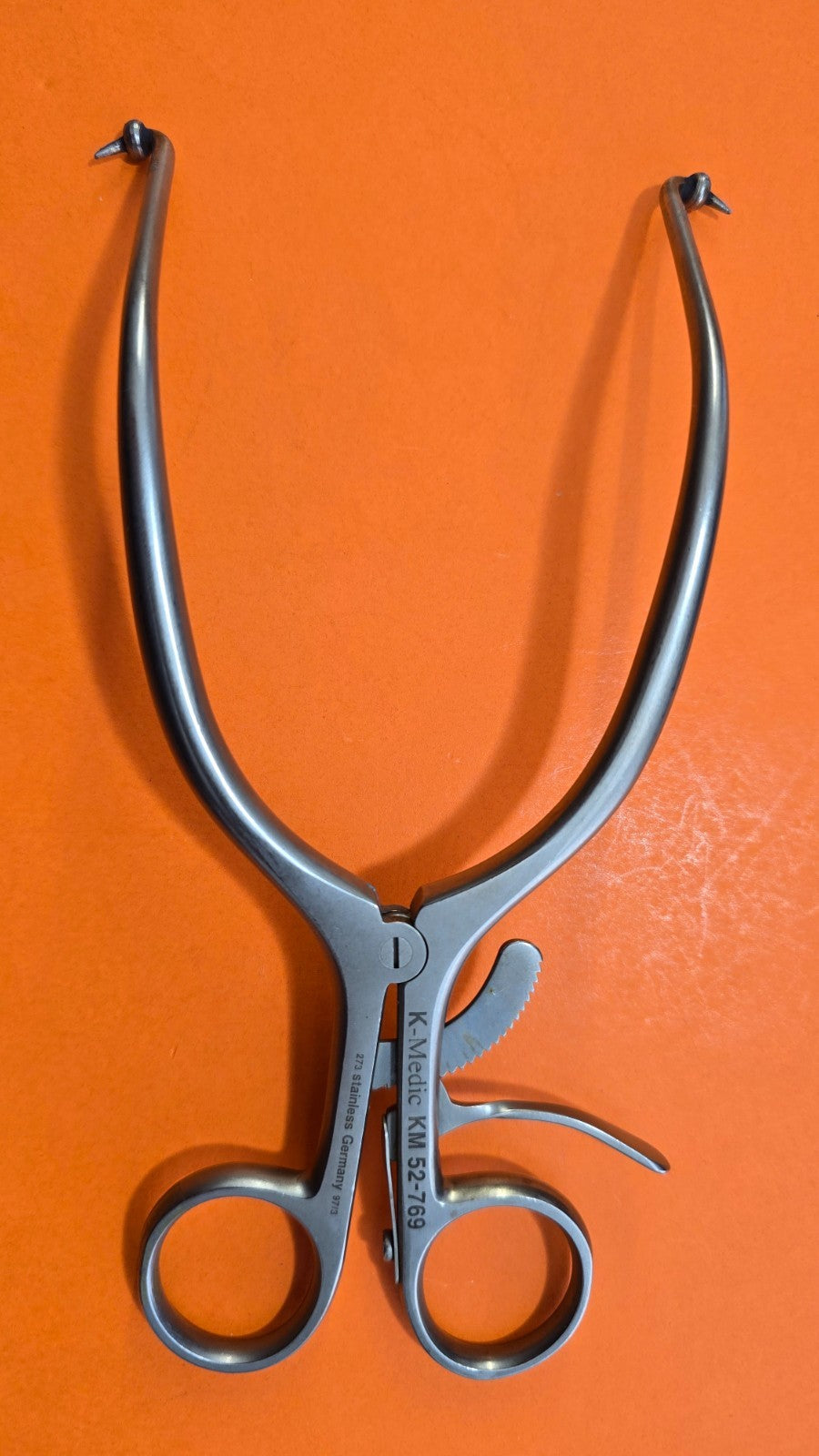 K-Medic KM 52-769 Surgical Orthopedic Gelpi Retractor 7.5" with Ratchet