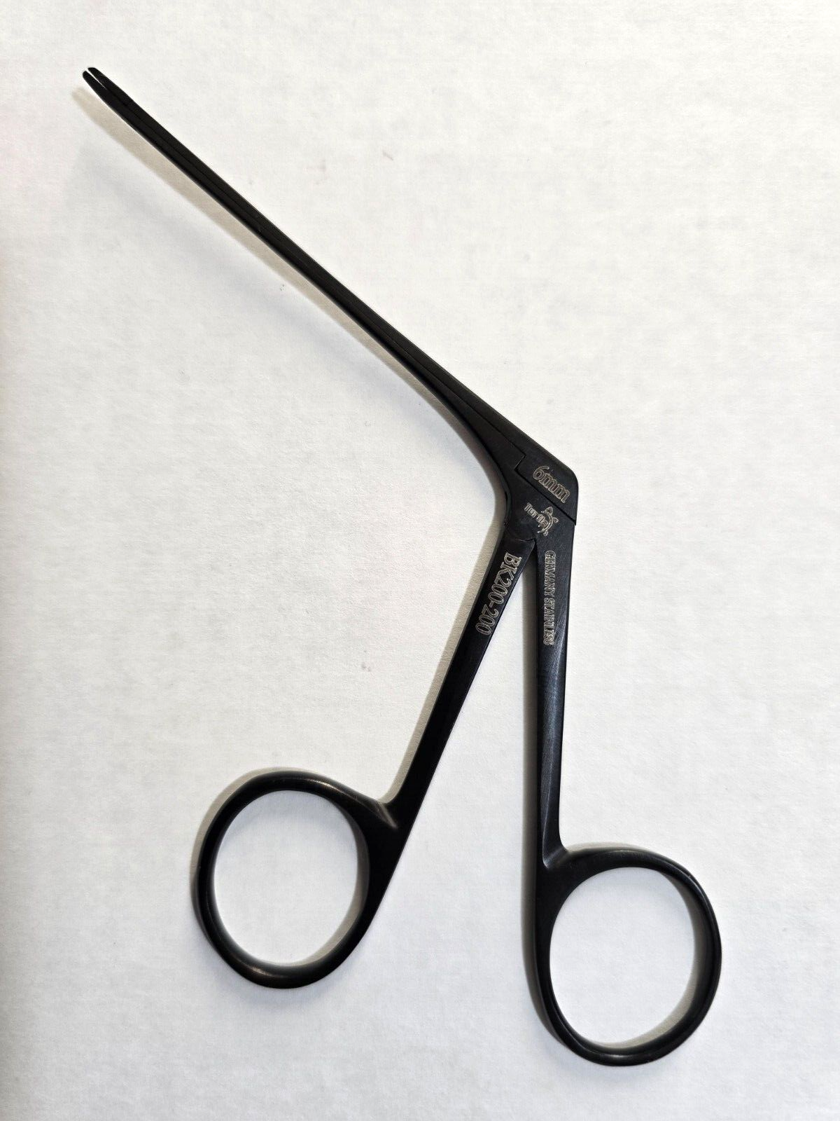 Turtle Surgical Micro Alligator Forceps 3.5mm x 6mm Jaws Ceramic Coated