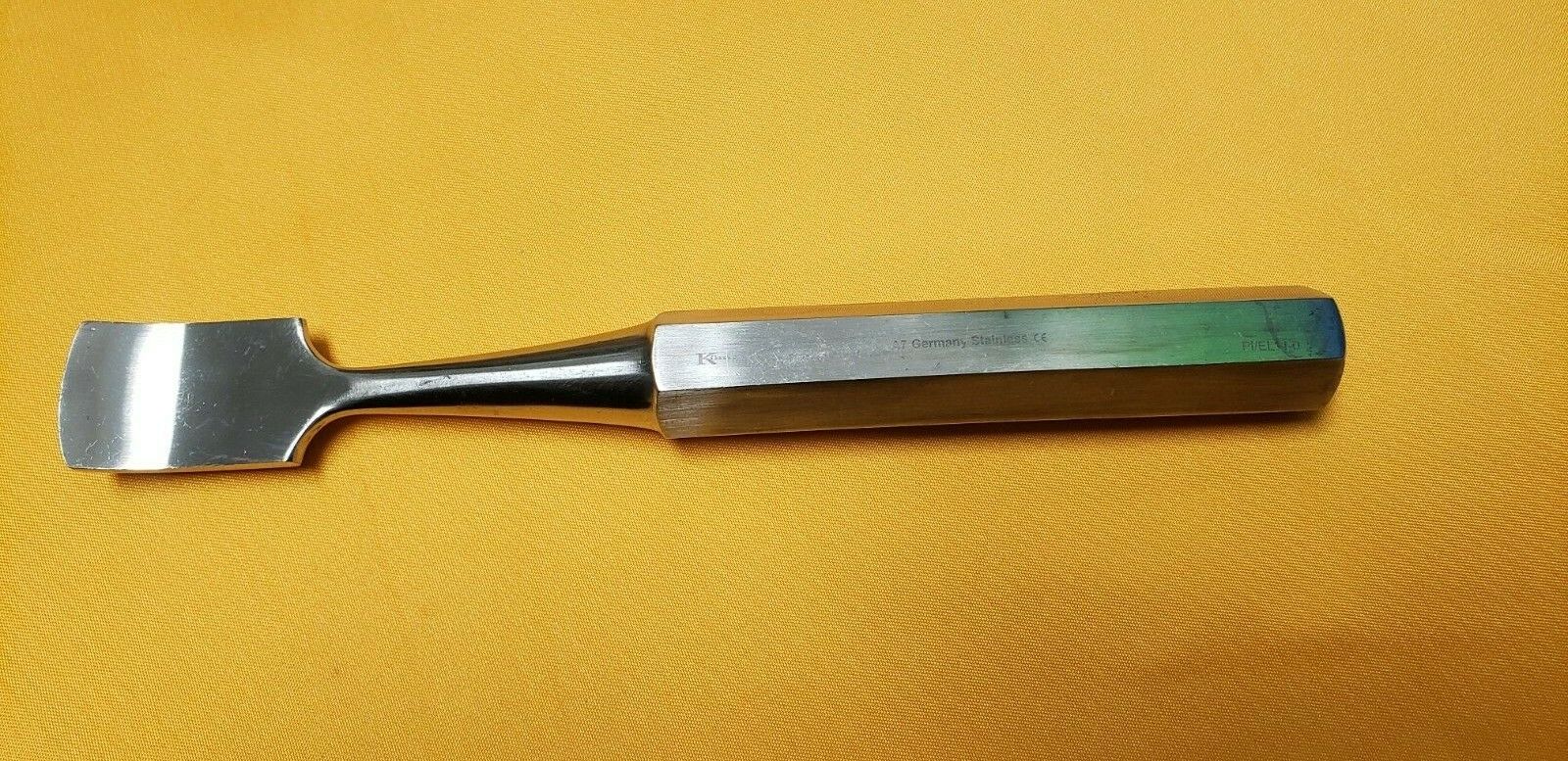 König MDS3275925 Surgical Orthopedic Key Elevator 7.5" Tip 12mm Curved