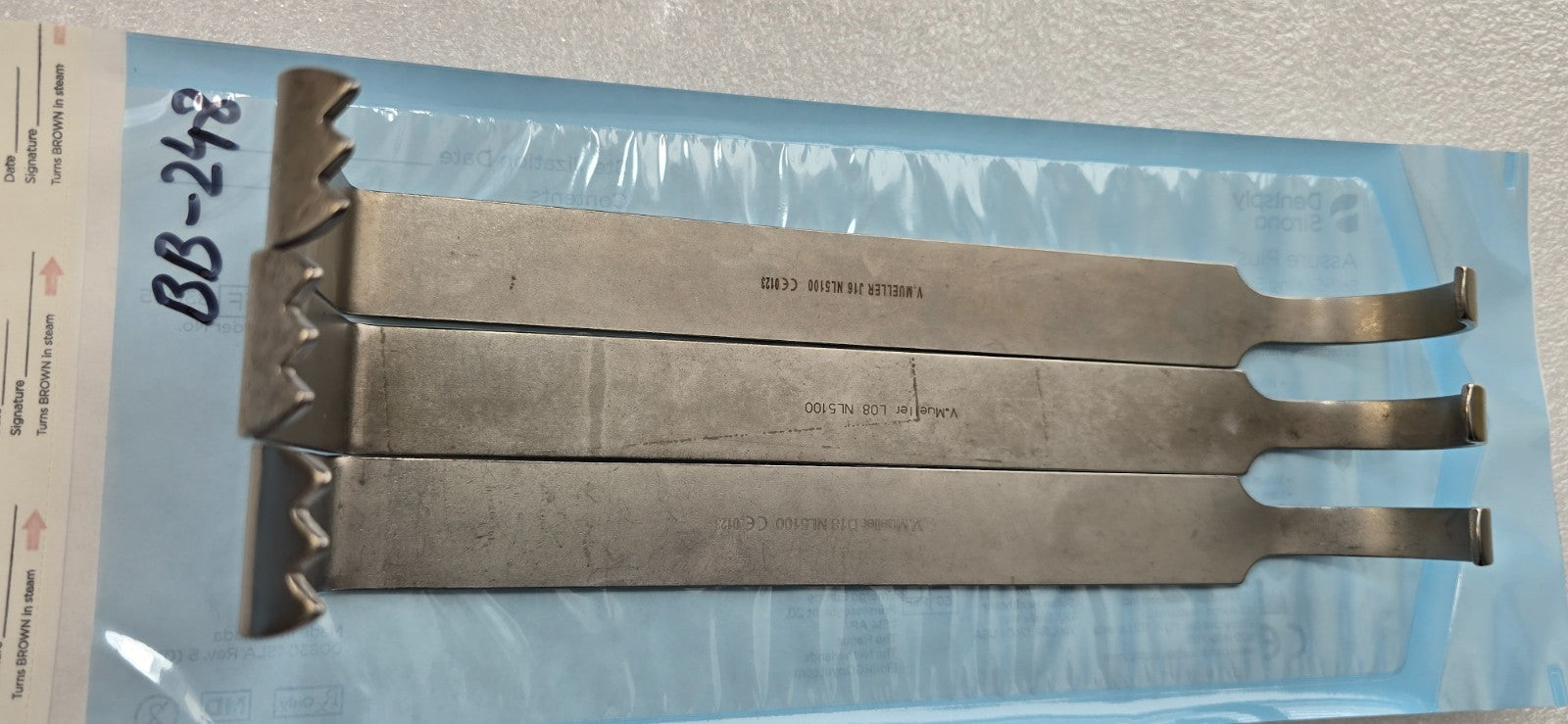V.Mueller NL5100 Hibbs Retractor 9 1/8" x 1" x 3" Size Orthopedic Instruments
