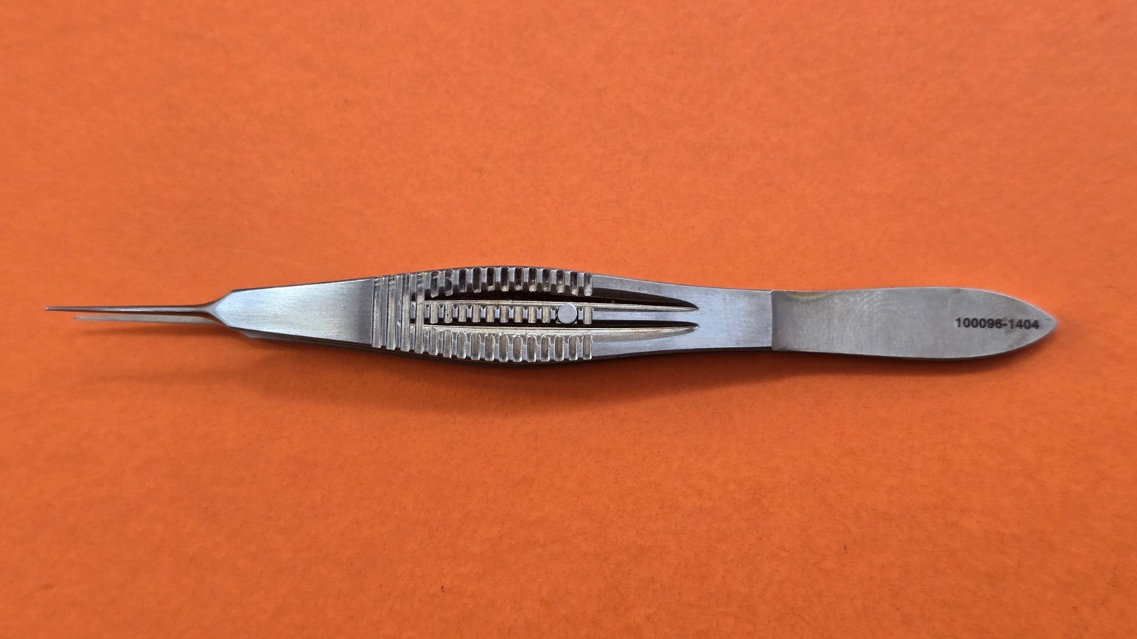 Jarit 355-168 Surgical Castroviejo Fixation Forceps 1x2 teeth straight