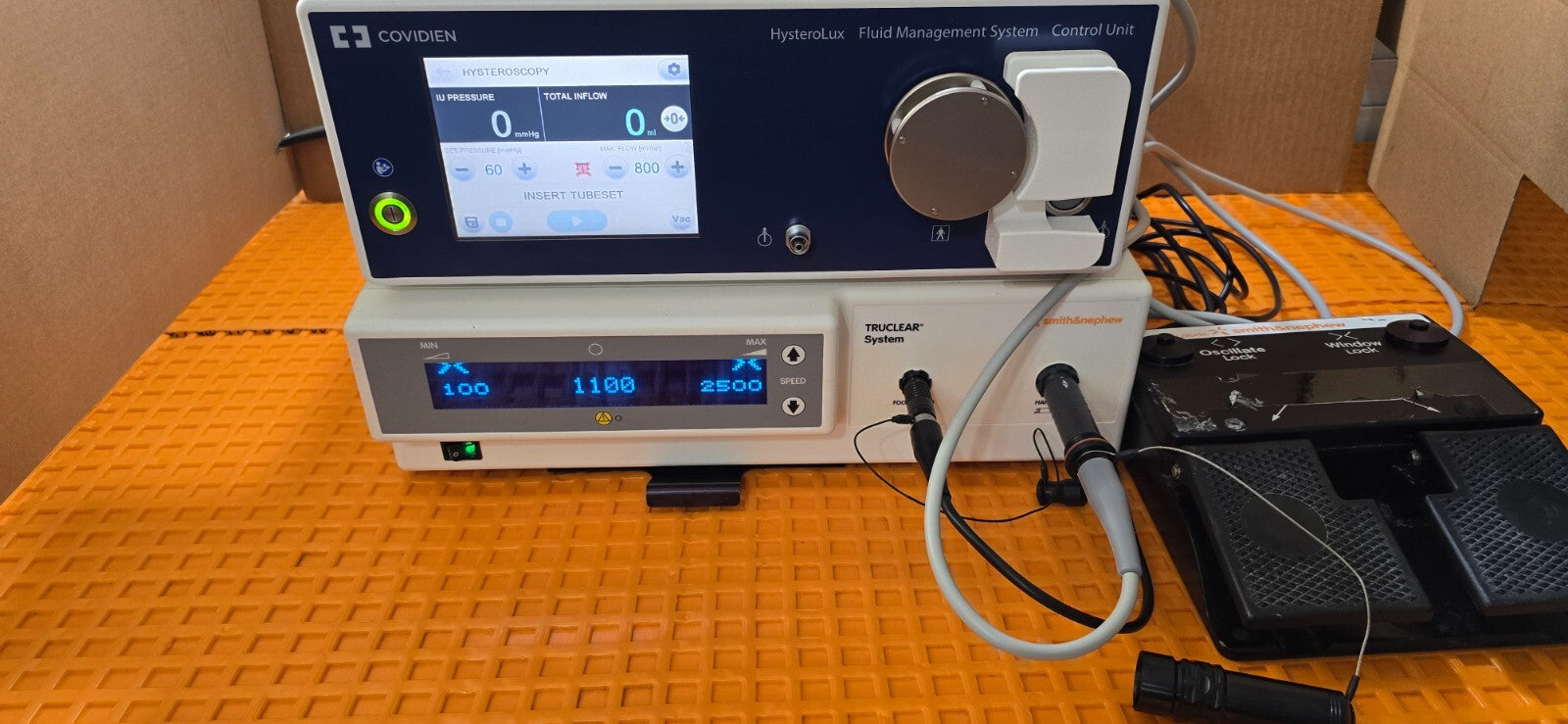 smith&nephew TRUCLEAR System with Hand Piece & Foot Switch.