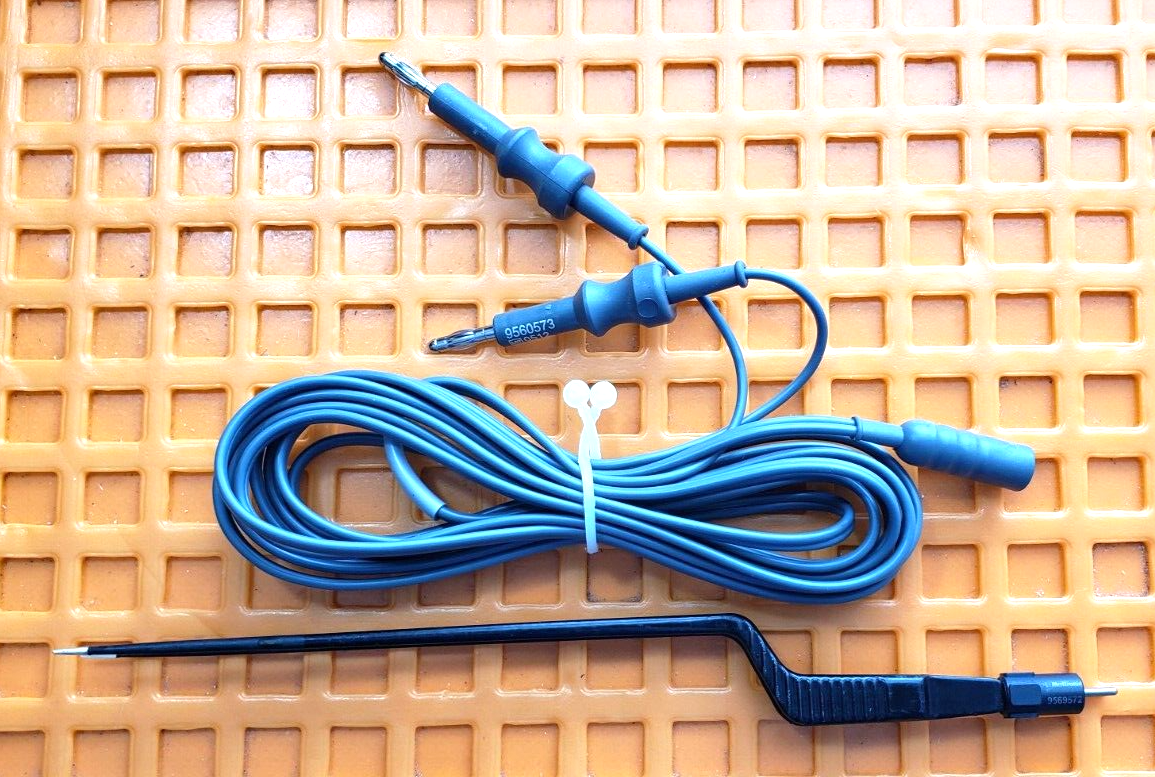 Medtronic 9569572 Surgical Bissinger Bipolar Forceps 9" Straight &Cable Reusable