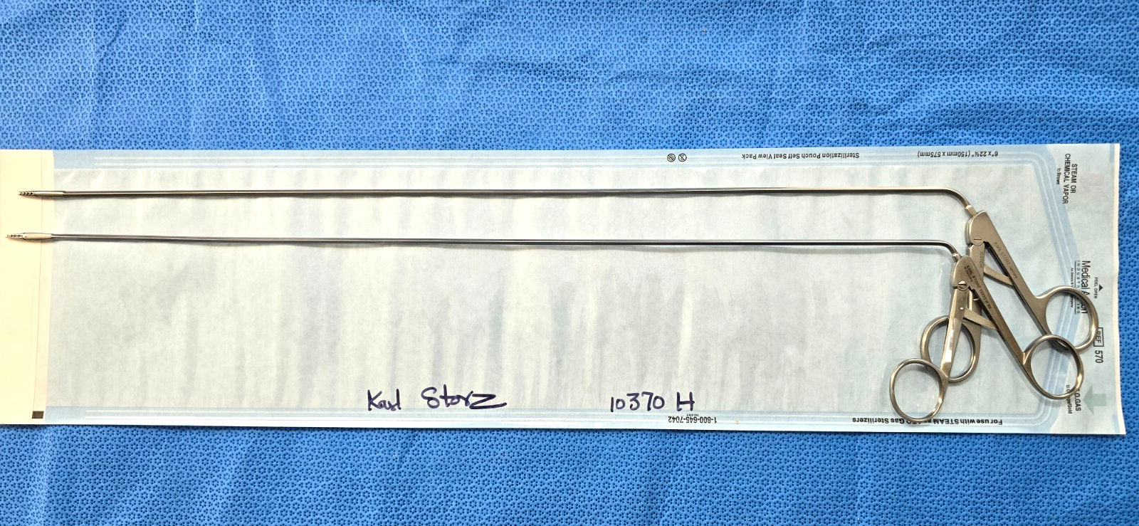 Karl Storz Surgical Alligator Grasping Forceps 2.5mm x 50cm serrated Jaws
