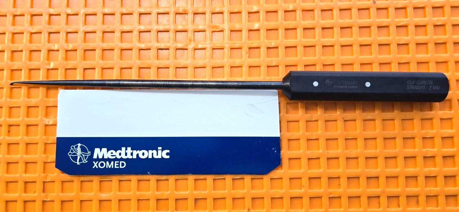 Medtronic 9181910 Sofamor Neuro/Spine Curette Oval Cup Size # 2MM