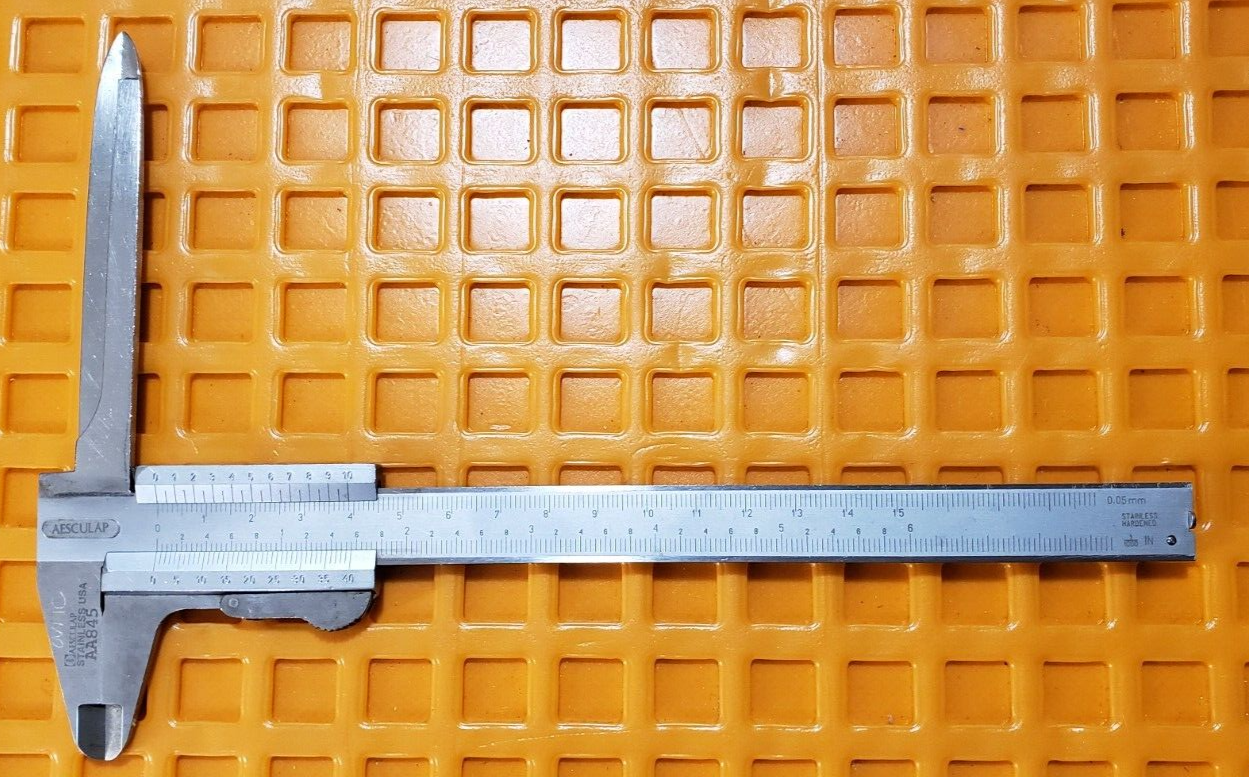 Aesculap AA845 Surgical Orthopedic Caliper (Stainless USA)