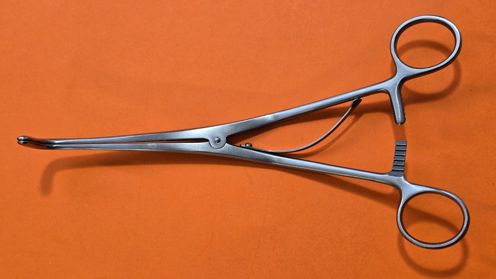 V. Mueller Surgical Millin Grasping Forceps 8.5" Angled Shanks REF: GU 8570