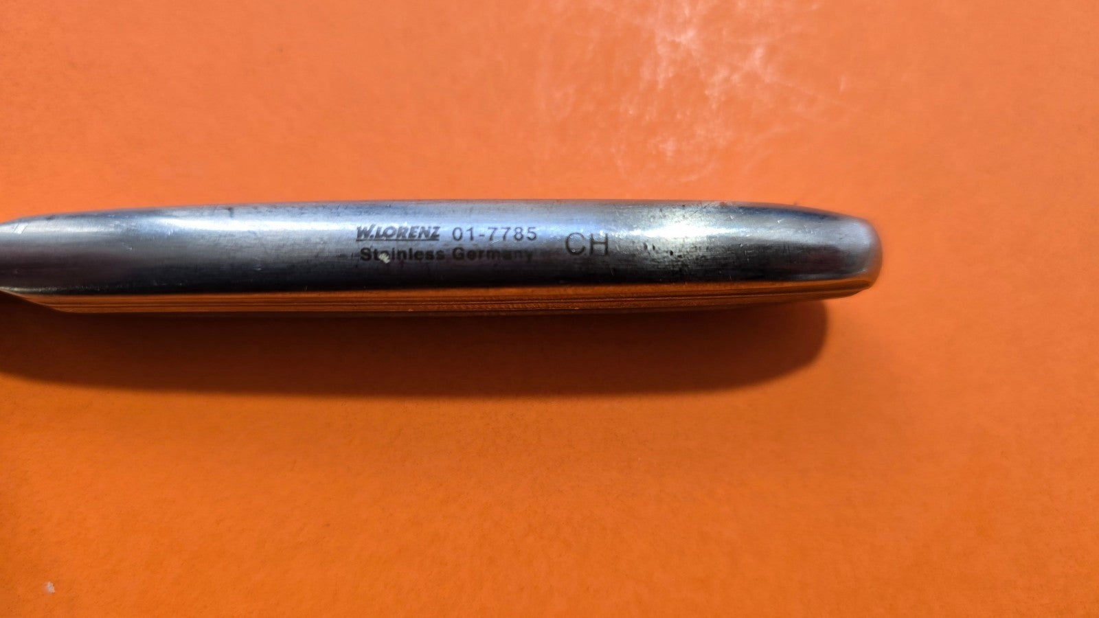 W. LORENZ 01-7785 Surgical Obwegeser Periosteal Striper 5mm Tip 8"