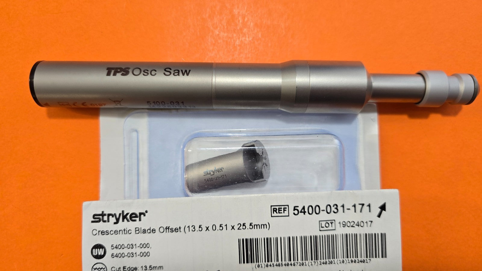 Stryker 5100-031 Orthopedic TPS Oscillating Saw