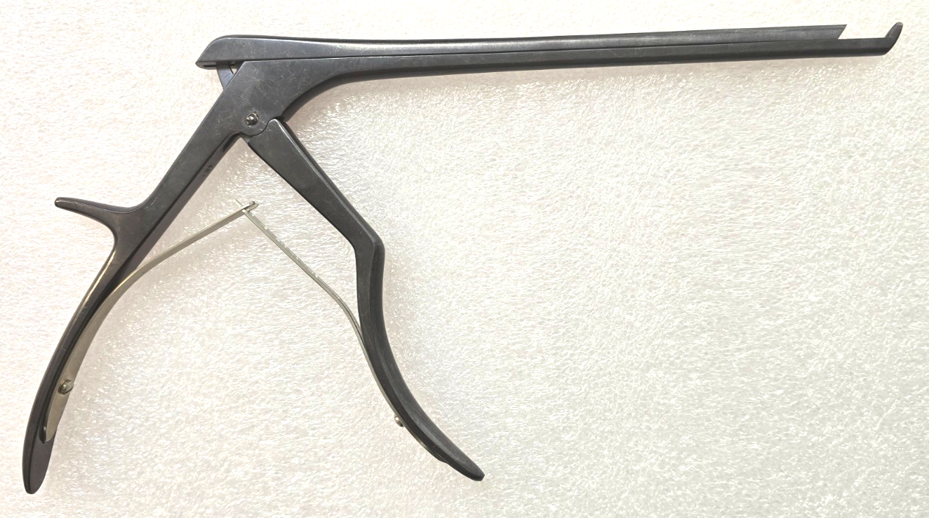 V.Mueller Orthopedic Spurling Kerrison Rongeurs 8" shaft 5mm 40* up Black