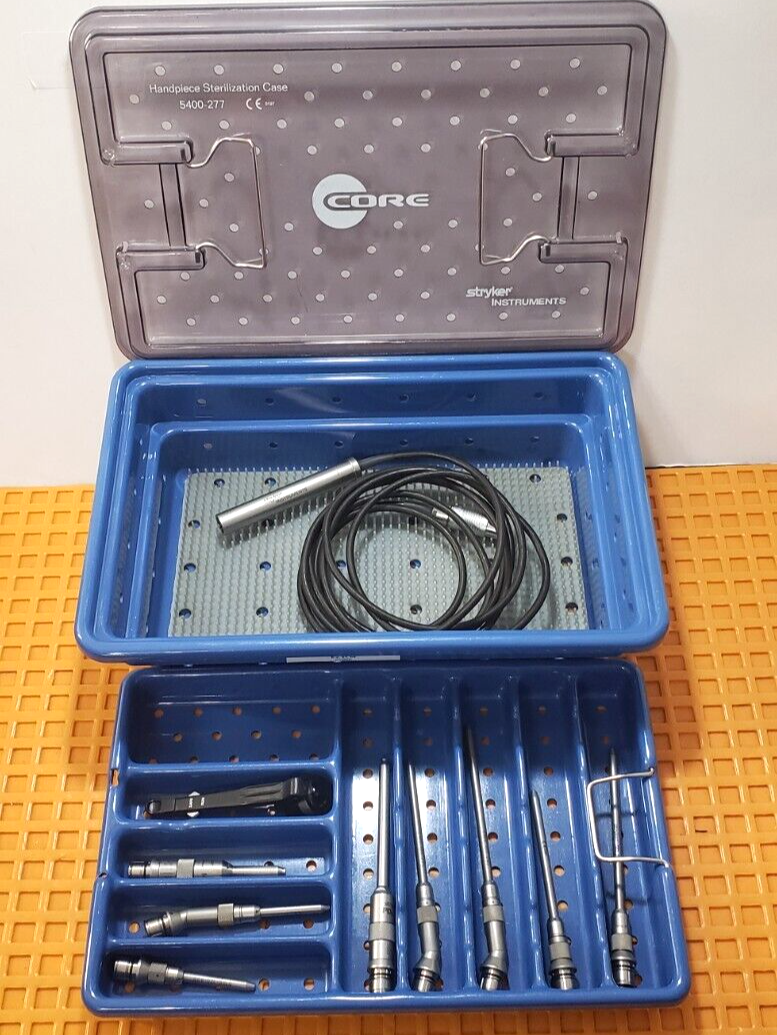 Stryker 5100-120 TPS Saber Drill Set with 8 Attachments