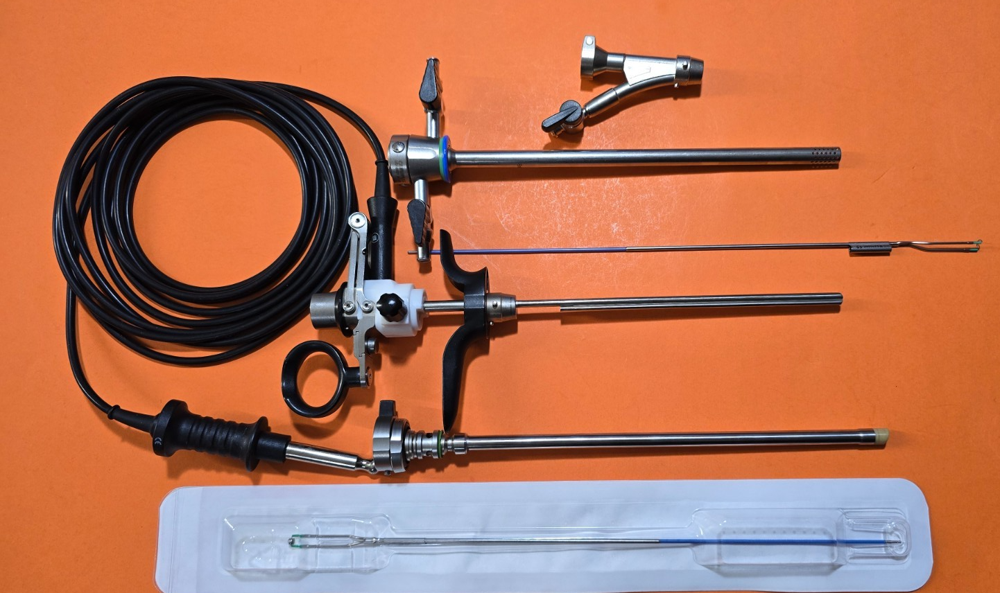 Olympus A4744 Working Element Resection Set Passive Action W-Cable & Electrodes