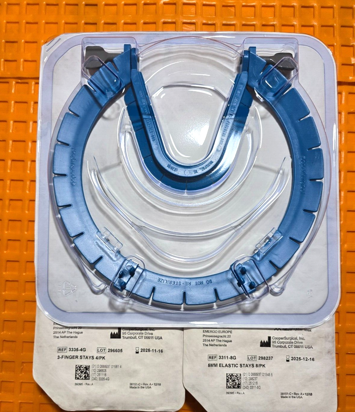 Cooper Surgical Lone Star Ring Retractor 28.3cm x 18.3cm with Elastic Stays