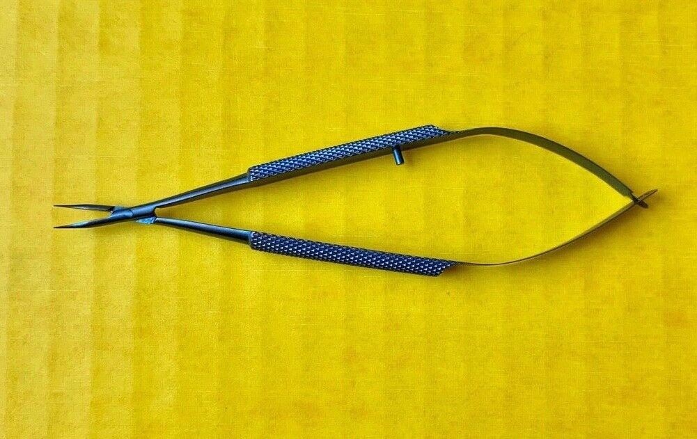 Katalyst Surgical Barraquer Curved Needle Holder REF: 5001C-115