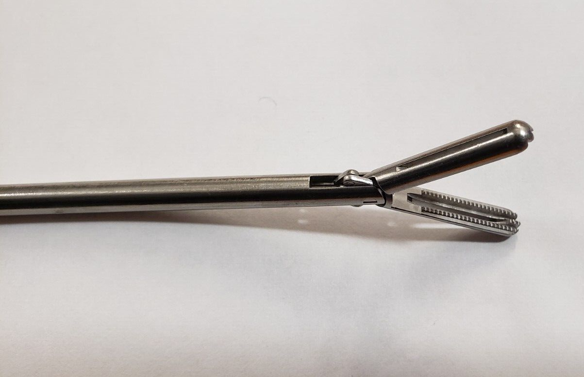 Jarit A625-164 Laparoscopic Hunter Bowel Grasping Forceps 5mmx33cm Rotating