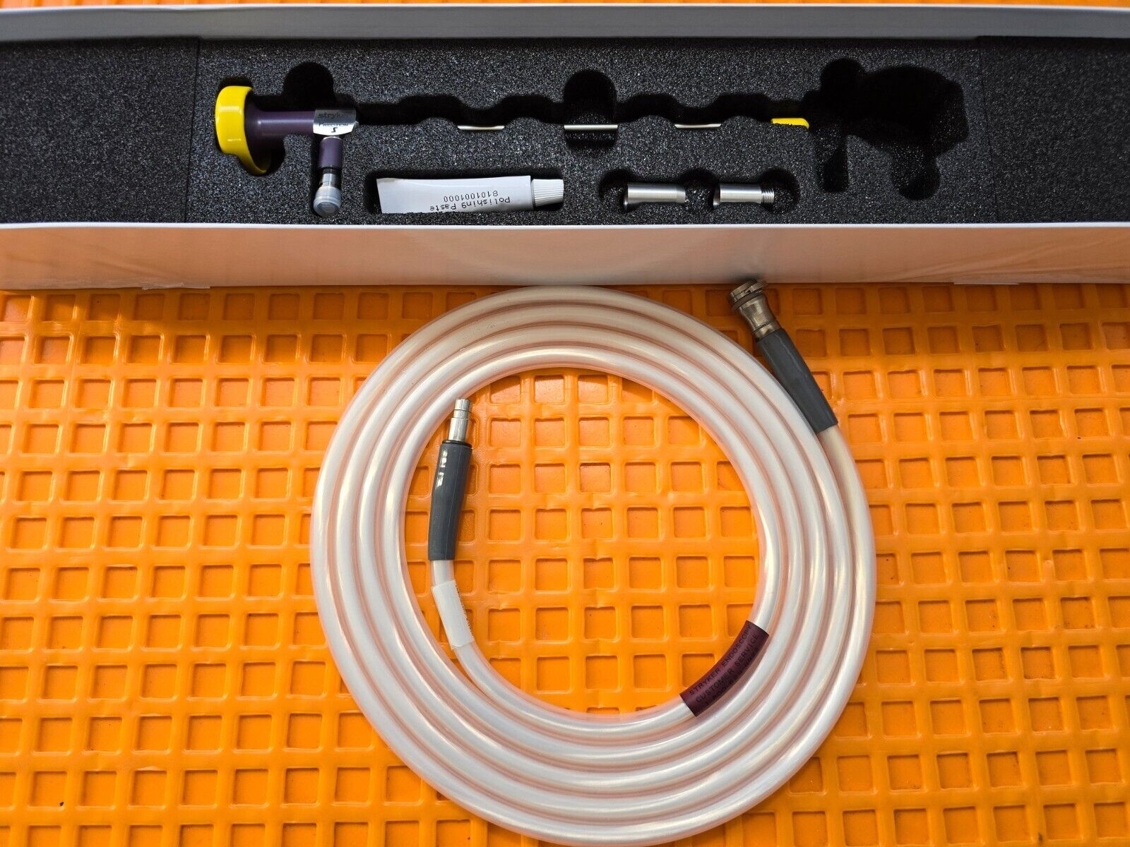 Stryker 0502-655-010 Precision S 4K 4.0mm x 0°x 180mm Autoclavable W-Fiber Cable