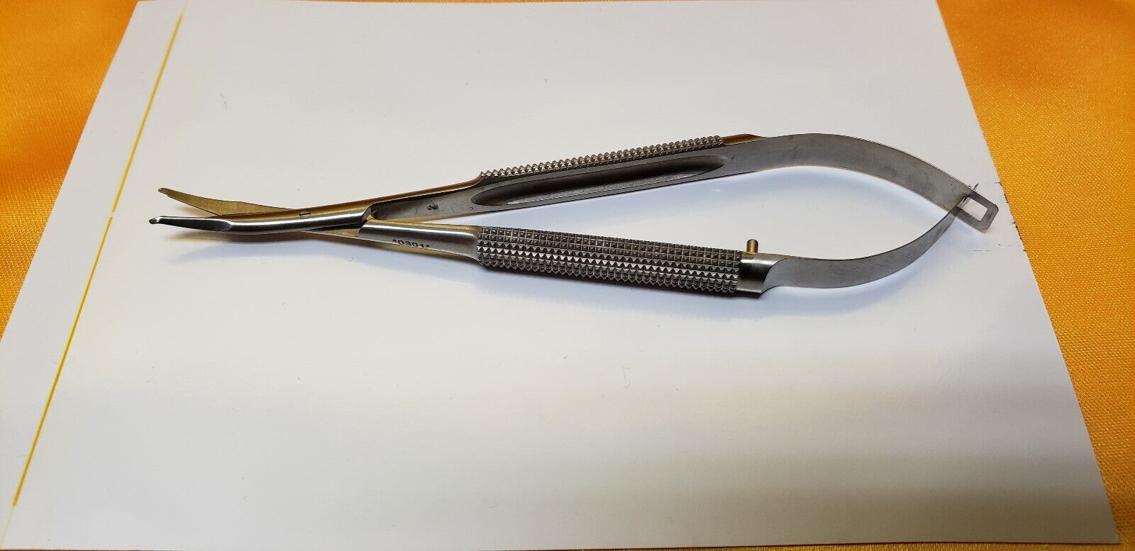 D O R C Holland 50.535 Opthalmic WESTCOTT Utility Scissors/Needle H Curved Blade