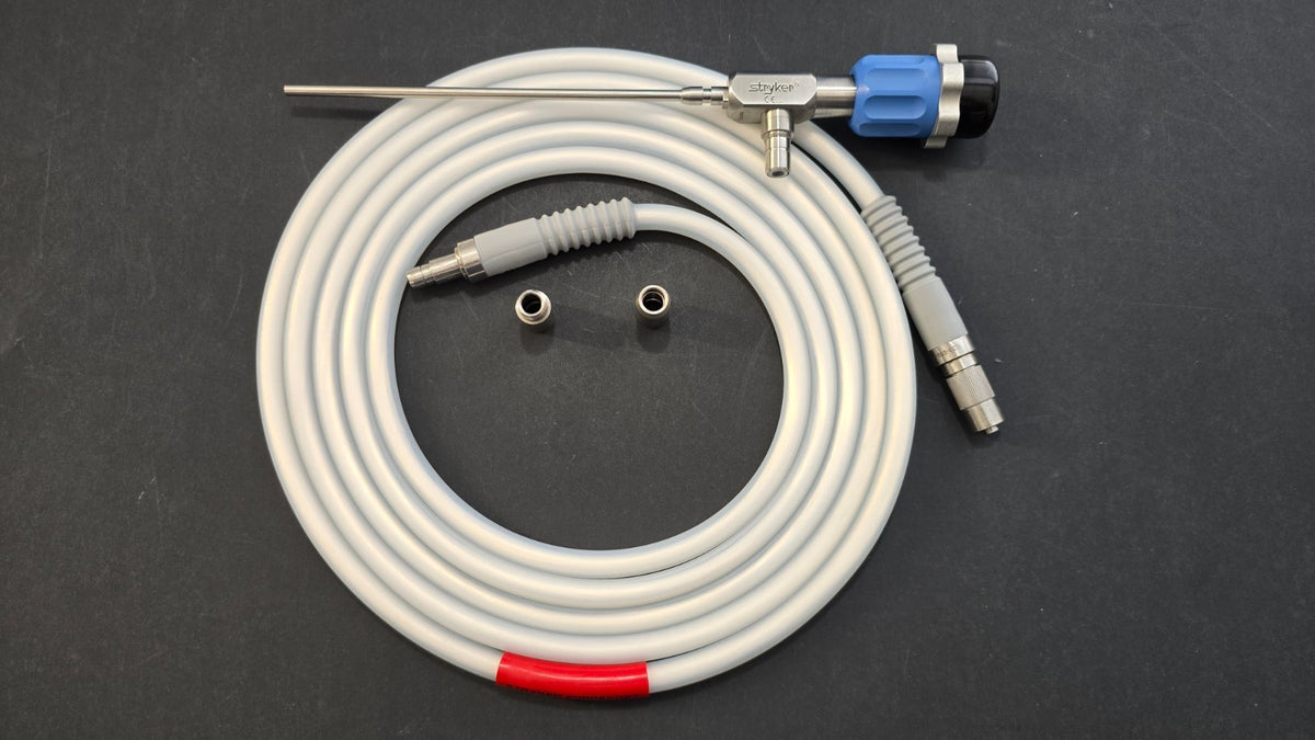 Stryker Arthroscope 4.0mm x 0° Speed Lock C-Mount Free Fiber Optic Cable