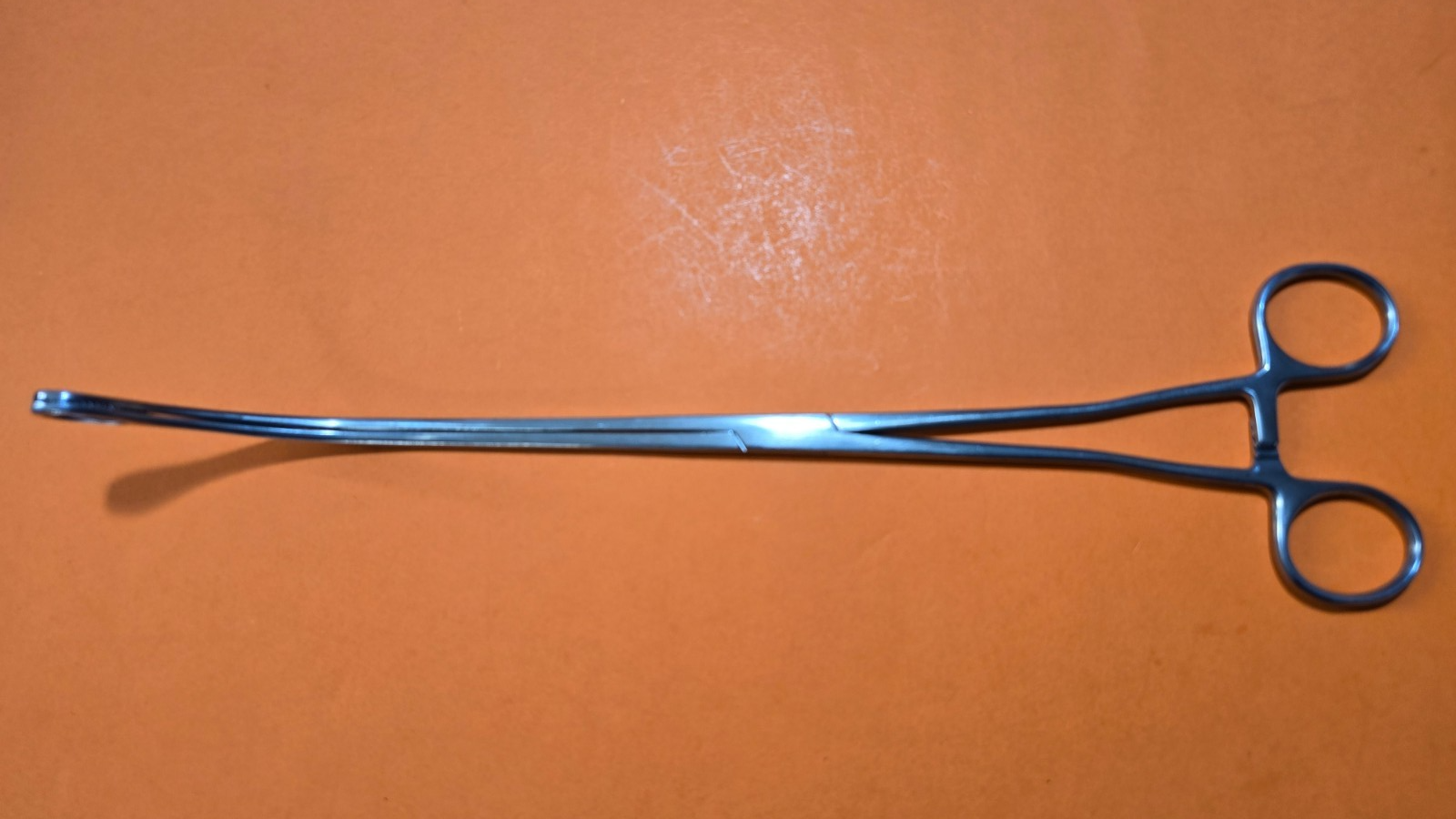 Symmetry 90-5502 Surgical Kaiser Pilling Ring Jaw Forceps 12" Curved