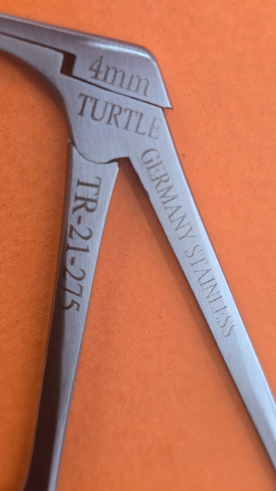 Turtle Surgical House Alligator Ear Forceps 3" x 4mm serrated Jaws