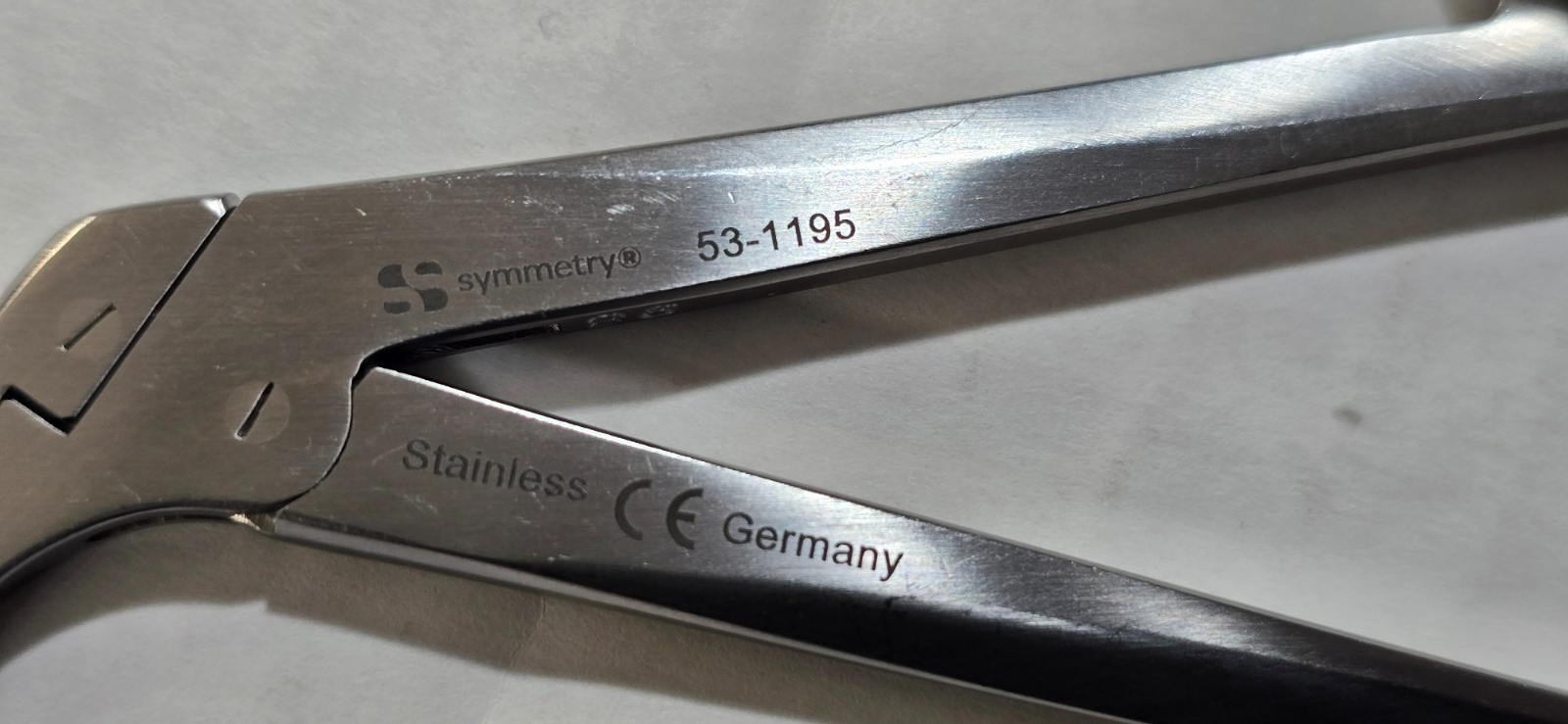 Symmetry Surgical 53-1195 Cushing Rongeur 6" Straight 2mm x 10mm