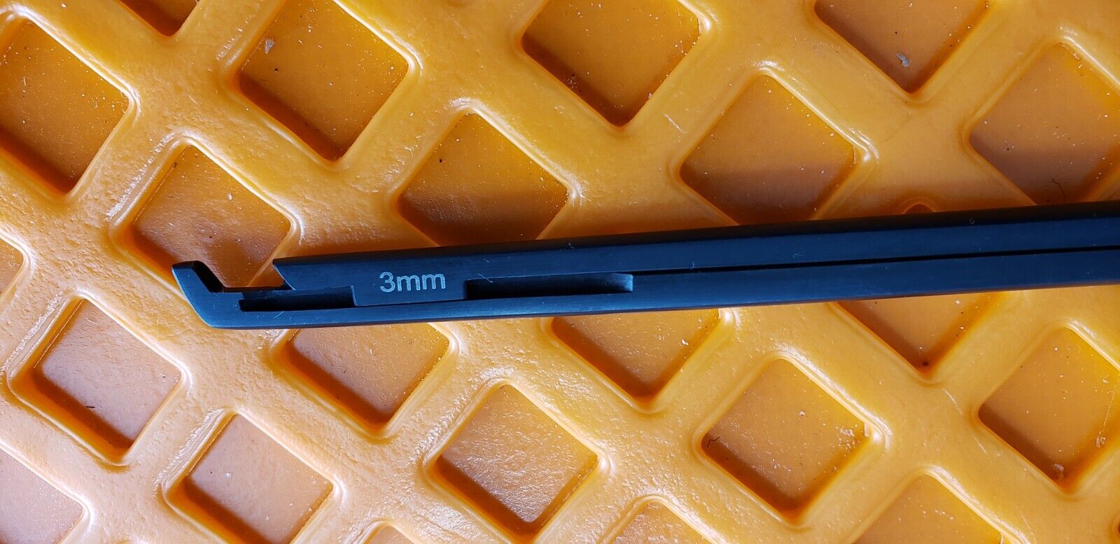 Turtle Surgical Orthopedic Kerrison Rongeurs 8" Shaft 3mm 40 Degree Up BLACK