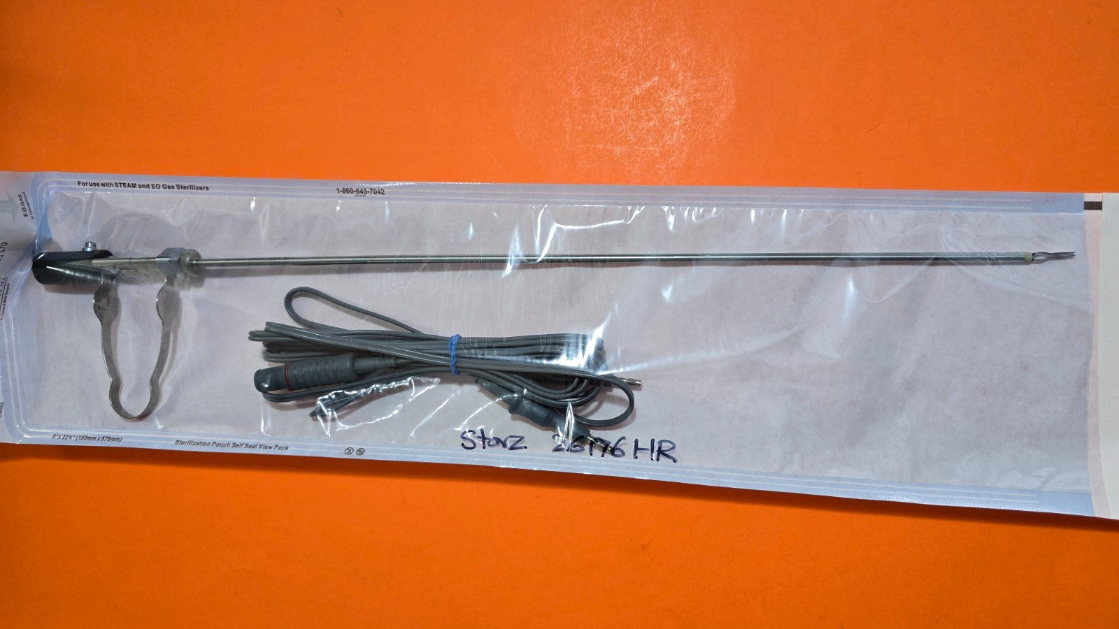 Karl Storz 26176HR Bipolar Forceps 5mm x 43cm with Bipolar Cord Autoclave