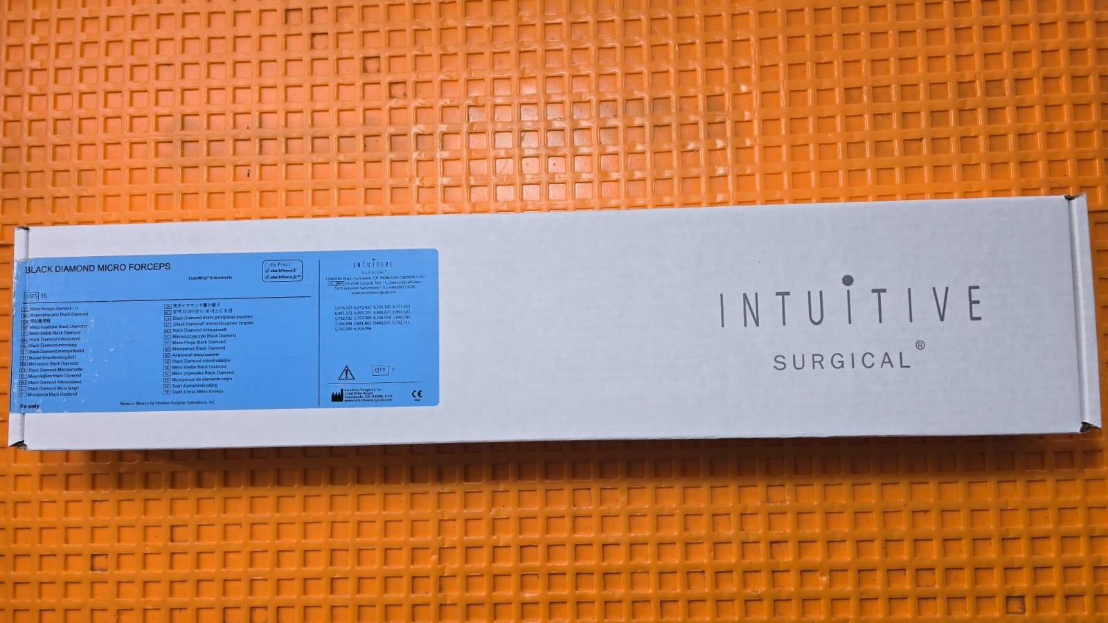 Intuitive Surgical 420033 Black Diamond Micro Forceps 8mm