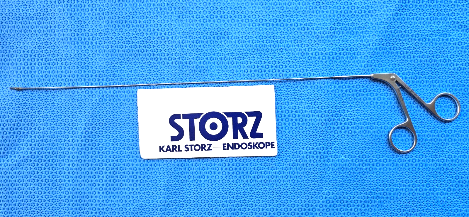 Karl Storz Surgical Horizontal Scissors 5Fr x 23cm Blunt Tip Straight